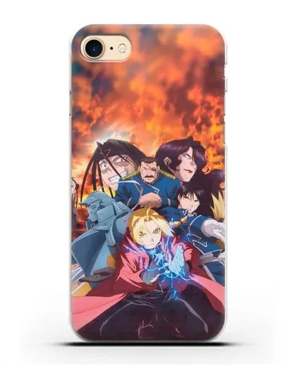 Чехол аниме Ходячий замок - Алхимик силиконовый для iPhone 7