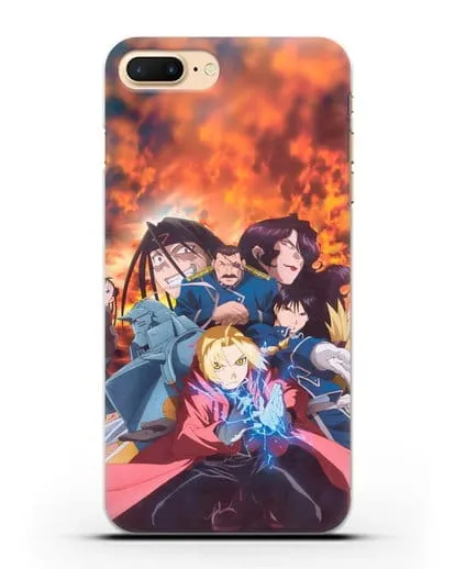 Чехол аниме Ходячий замок - Алхимик силиконовый для iPhone 7 Plus