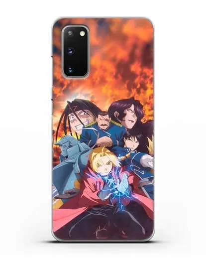 Чехол аниме Ходячий замок - Алхимик силиконовый для Samsung Galaxy S20 [SM-G980F]