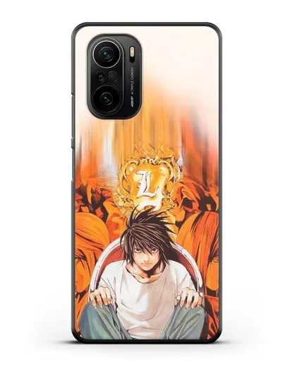 Чехол аниме Тетрадь смерти - Детектив Эл силиконовый для Xiaomi Poco F3