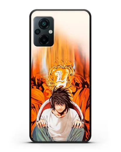 Чехол аниме Тетрадь смерти - Детектив Эл силиконовый для Xiaomi Poco M5