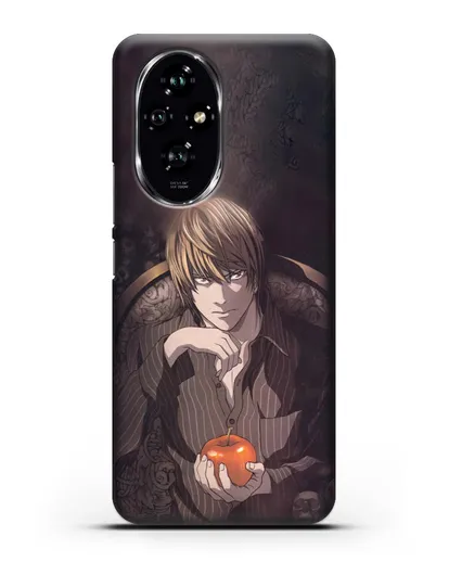 Чехол аниме Тетрадь смерти - Ягами Лайт силиконовый для Honor 200