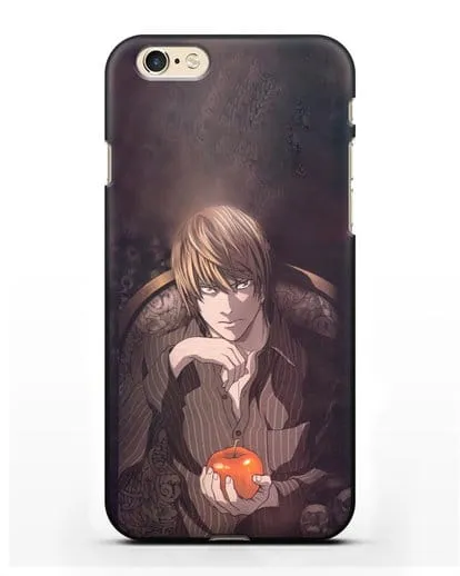 Чехол аниме Тетрадь смерти - Ягами Лайт силиконовый для iPhone 6s