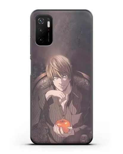 Чехол аниме Тетрадь смерти - Ягами Лайт силиконовый для Xiaomi Poco M3 Pro