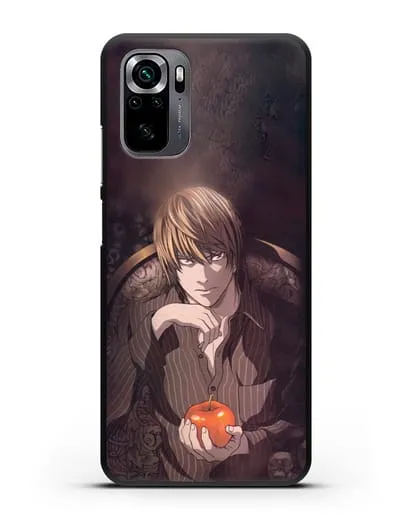 Чехол аниме Тетрадь смерти - Ягами Лайт силиконовый для Xiaomi Poco M5s