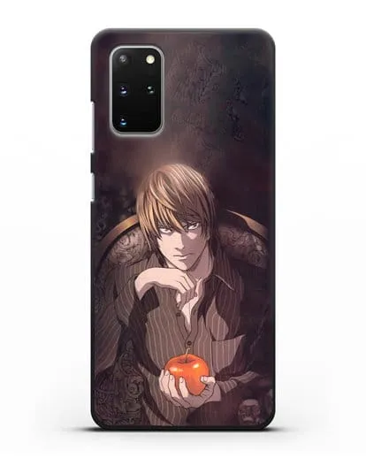 Чехол аниме Тетрадь смерти - Ягами Лайт силиконовый для Samsung Galaxy S20 Plus [SM-G985F]