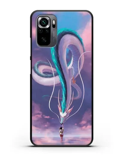 Чехол аниме Унесенные призраками - Превращение Хаку силиконовый для Xiaomi Poco M5s