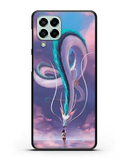 Чехол аниме Унесенные призраками - Превращение Хаку силиконовый для Samsung Galaxy M53 [SM-M536]