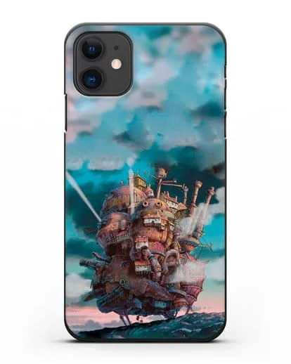 Чехол аниме Ходячий замок - Замок силиконовый для iPhone 11