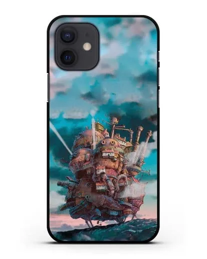 Чехол аниме Ходячий замок - Замок силиконовый для iPhone 12