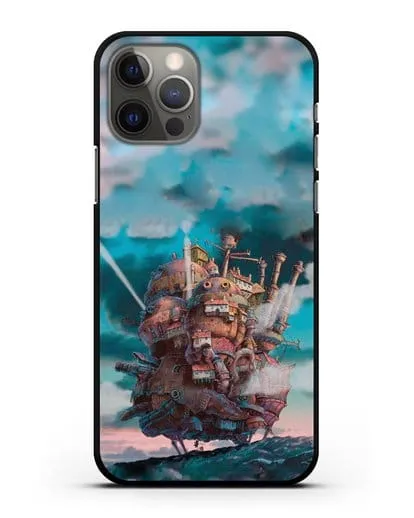 Чехол аниме Ходячий замок - Замок силиконовый для iPhone 12 Pro