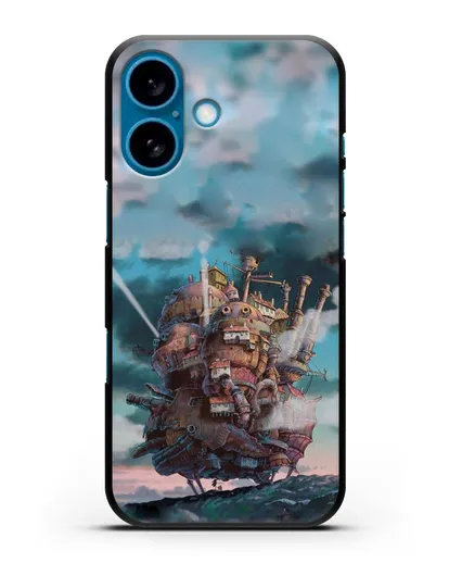 Чехол аниме Ходячий замок - Замок силиконовый для iPhone 16