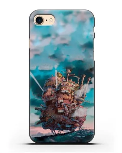Чехол аниме Ходячий замок - Замок силиконовый для iPhone 7