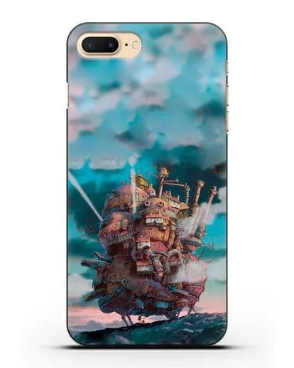 Чехол аниме Ходячий замок - Замок силиконовый для iPhone 7 Plus