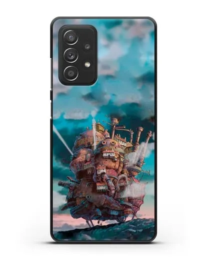 Чехол аниме Ходячий замок - Замок силиконовый для Samsung Galaxy A53