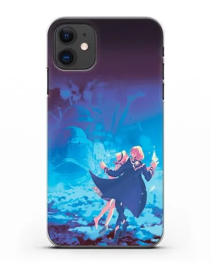 Чехол аниме Ходячий замок - На пути в Замок силиконовый для iPhone 11