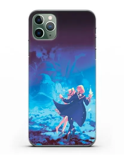 Чехол аниме Ходячий замок - На пути в Замок силиконовый для iPhone 11 Pro