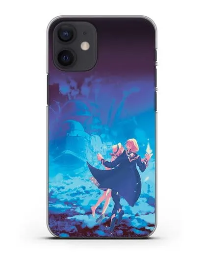 Чехол аниме Ходячий замок - На пути в Замок силиконовый для iPhone 12 mini