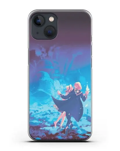 Чехол аниме Ходячий замок - На пути в Замок силиконовый для iPhone 13 Mini