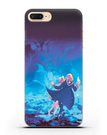 Чехол аниме Ходячий замок - На пути в Замок силиконовый для iPhone 7 Plus