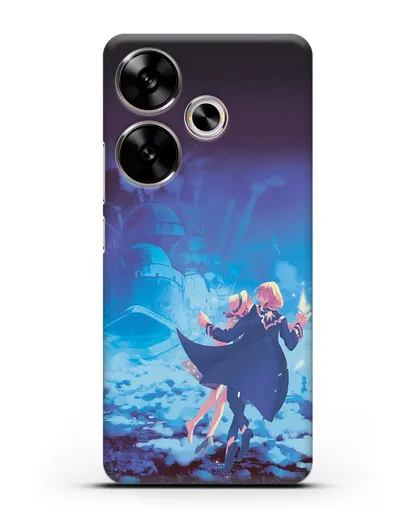 Чехол аниме Ходячий замок - На пути в Замок силиконовый для Xiaomi Poco F6