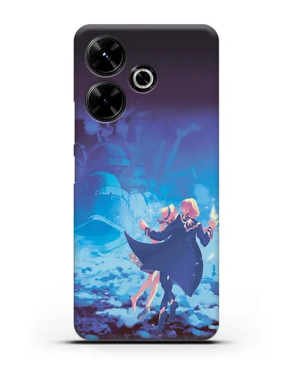 Чехол аниме Ходячий замок - На пути в Замок силиконовый для Xiaomi Poco M6