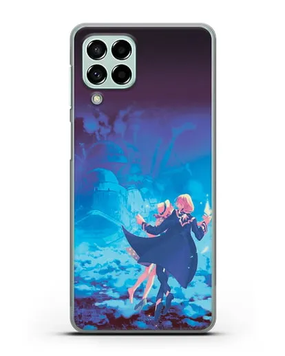 Чехол аниме Ходячий замок - На пути в Замок силиконовый для Samsung Galaxy M53 [SM-M536]