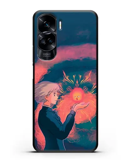 Чехол аниме Ходячий замок - Софи силиконовый для Honor 90 Lite