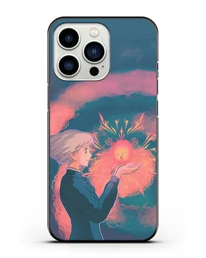 Чехол аниме Ходячий замок - Софи силиконовый для iPhone 13 Pro