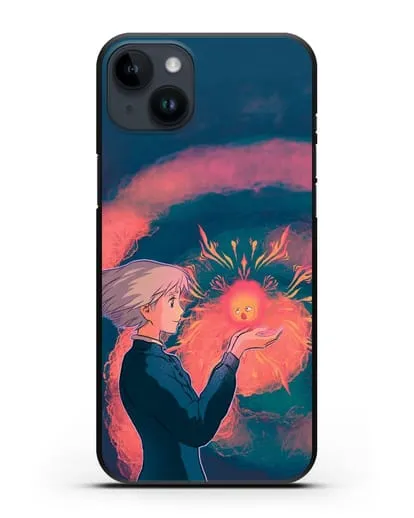 Чехол аниме Ходячий замок - Софи силиконовый для iPhone 14 Plus