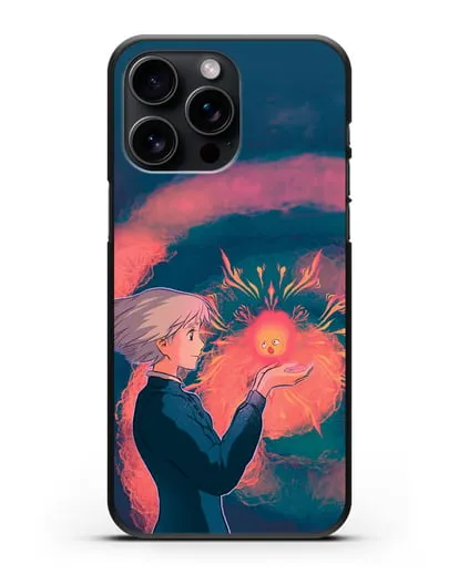 Чехол аниме Ходячий замок - Софи силиконовый для iPhone 15 Pro Max