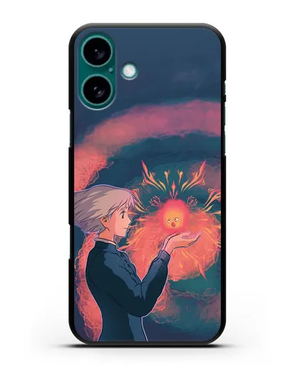 Чехол аниме Ходячий замок - Софи силиконовый для iPhone 16 Plus