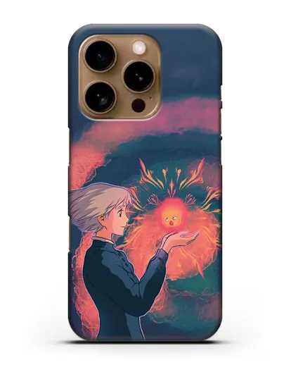 Чехол аниме Ходячий замок - Софи силиконовый для iPhone 16 Pro