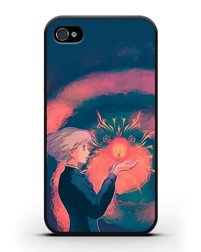 Чехол аниме Ходячий замок - Софи силиконовый для iPhone 4/4s