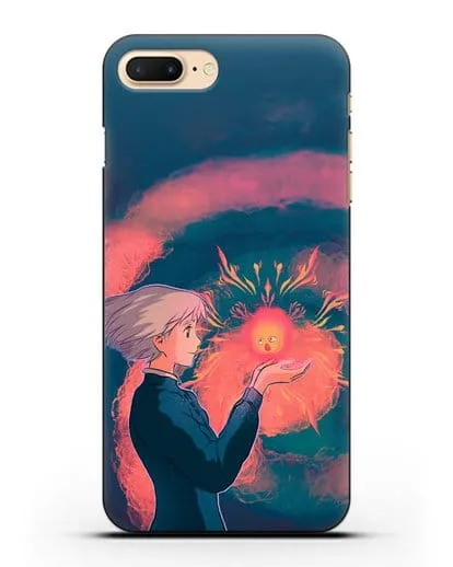 Чехол аниме Ходячий замок - Софи силиконовый для iPhone 7 Plus