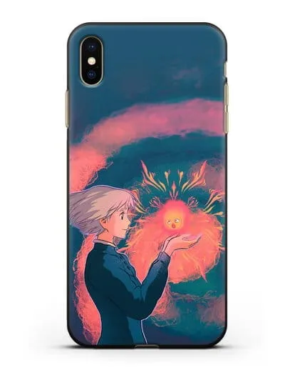 Чехол аниме Ходячий замок - Софи силиконовый для iPhone XS Max