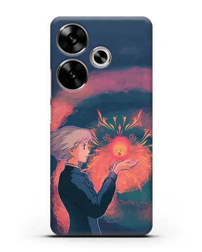 Чехол аниме Ходячий замок - Софи силиконовый для Xiaomi Poco F6