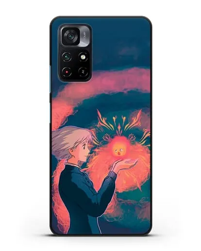 Чехол аниме Ходячий замок - Софи силиконовый для Xiaomi Poco M4 Pro 5G