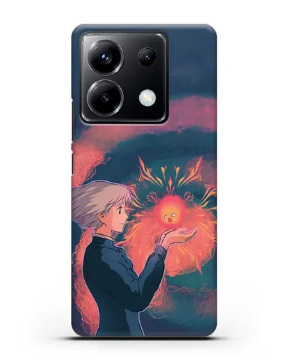 Чехол аниме Ходячий замок - Софи силиконовый для Xiaomi Poco X6