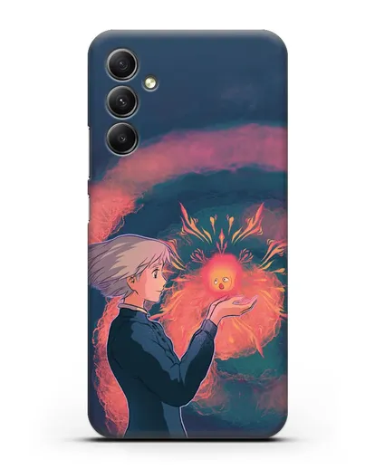 Чехол аниме Ходячий замок - Софи силиконовый для Samsung Galaxy A34 [SM-A346]