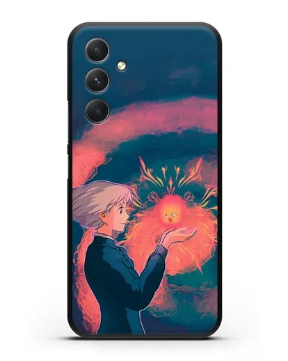 Чехол аниме Ходячий замок - Софи силиконовый для Samsung Galaxy A54 [SM-A536]