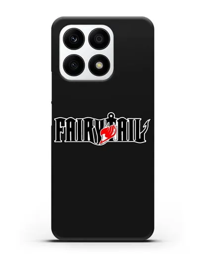 Чехол аниме Хвост феи - Лого силиконовый для Honor X8a