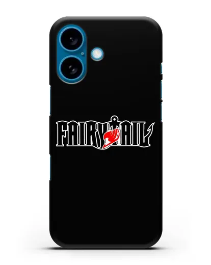 Чехол аниме Хвост феи - Лого силиконовый для iPhone 16