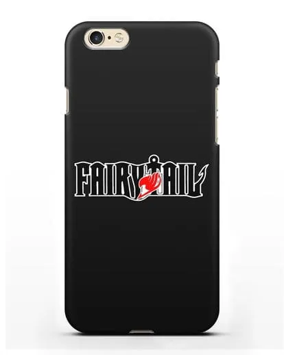 Чехол аниме Хвост феи - Лого силиконовый для iPhone 6