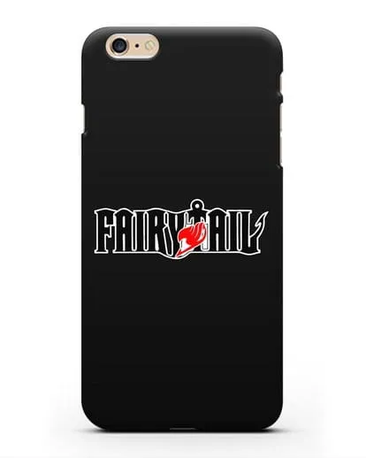 Чехол аниме Хвост феи - Лого силиконовый для iPhone 6s Plus