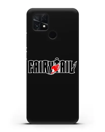 Чехол аниме Хвост феи - Лого силиконовый для Xiaomi Poco C40