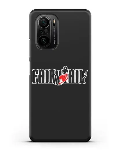 Чехол аниме Хвост феи - Лого силиконовый для Xiaomi Poco F3