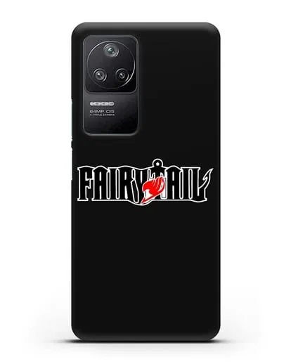 Чехол аниме Хвост феи - Лого силиконовый для Xiaomi Poco F4