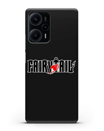 Чехол аниме Хвост феи - Лого силиконовый для Xiaomi Poco F5