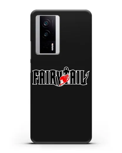 Чехол аниме Хвост феи - Лого силиконовый для Xiaomi Poco F5 Pro